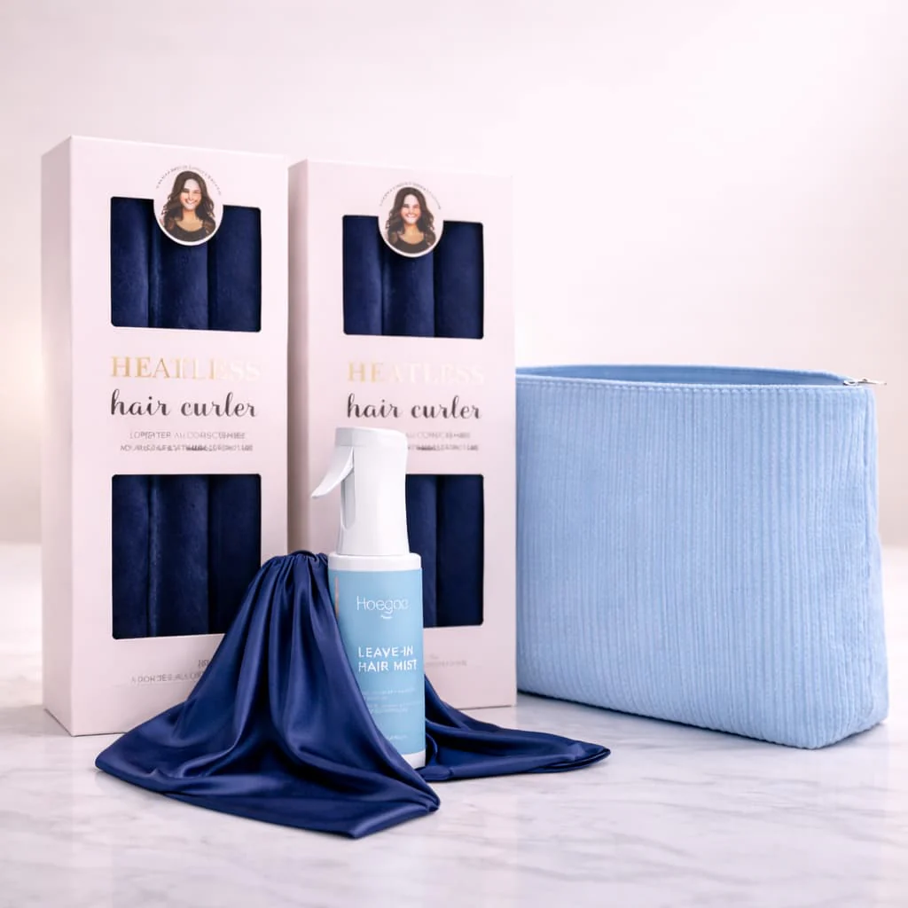 Long Hair Curl Essentials Blue Set